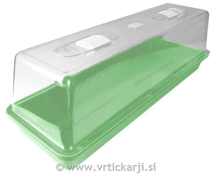 Windhager Rastlinjak sobni s pokrovom 58x19x20 cm