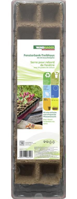 Windhager Rastlinjak sobni, 30 lončkov razgradljiv