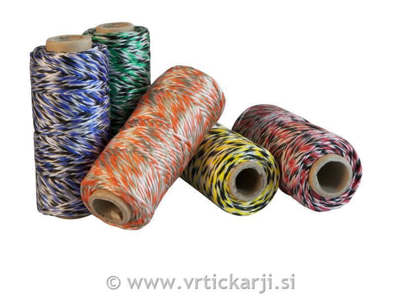  Vrvica univerzalna, 2mm x 50 m, več barv