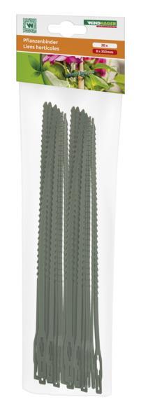Windhager Plastične vezice,35 cm, 20 kosov, zelena