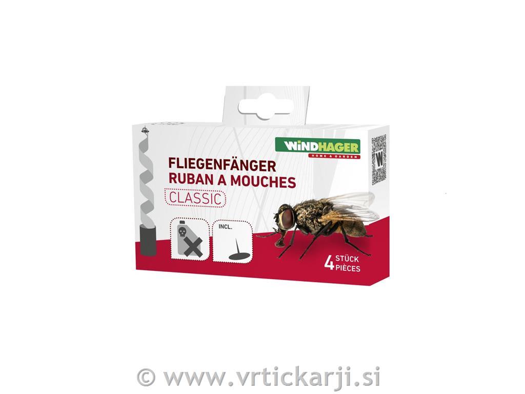 Windhager Muholovec- naravno lepilo, 4 kosi