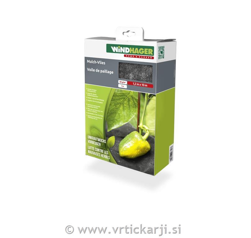 Windhager Koprena proti plevelu,10x1,2 m, 30g/m2