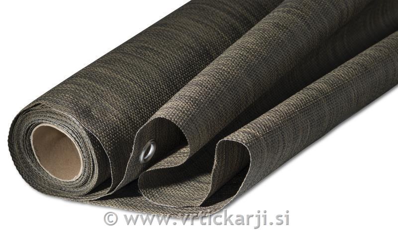 Windhager Balkonska zastirka Aeris, 0,9x5 m, rjava