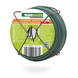 Windhager Vrtna žica, gumirana, zelena, 2 mm/ 40m